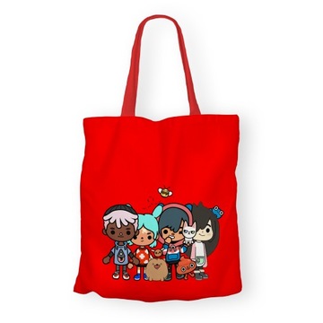 TORBA SHOPERKA DO SZKOŁY NA WF - TOCA BOCA KOLORY