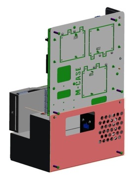 M-CASE 2 Корпус mATX+ RAL / Открытый корпус / Испытательный стенд