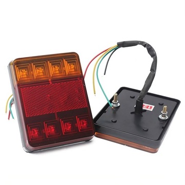 ЗАДНИЙ ФОНАРЬ X2 ЗАДНИЙ ЛЕВЫЙ ПРАВЫЙ КОМБИНИРОВАННЫЙ СВЕТОДИОД ПРИЦЕПА НАБОР ЗАДНИХ СВЕТОДИОДОВ