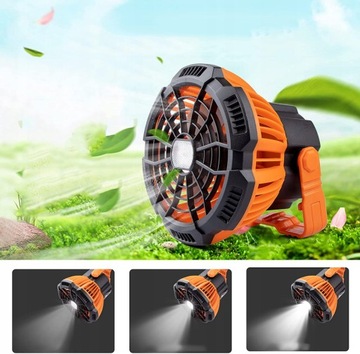 Настольный вентилятор для палатки TOURIST LAMP Tourist power Bank 5200