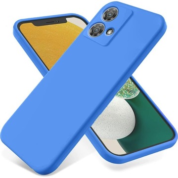 KOLOROWE ETUI SILIKON SOFT do MOTOROLA MOTO EDGE 40 Neo 5G | + FOLIA HYDRO