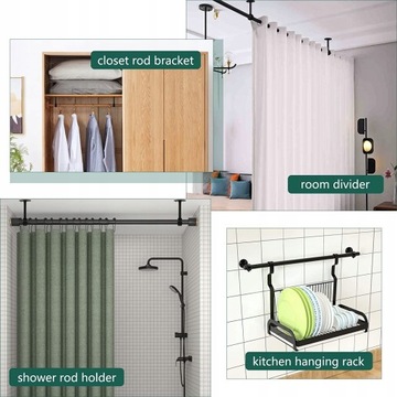 Потолочный стержень, 4 шт., 3 дюйма.