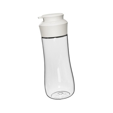 Бутылка для заправки для салата с завинчивающейся крышкой.