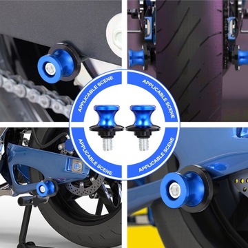 Автомобильный задний болт, подставка для мотоцикла, 2 шт.