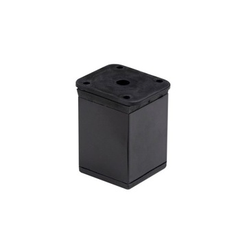 CZARNA NOGA, NÓŻKA MEBLOWA DAKP 60 mm aluminium