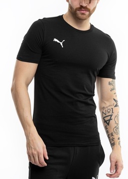 PUMA koszulka męska t-shirt sportowa bawełniana Team Goal roz.M