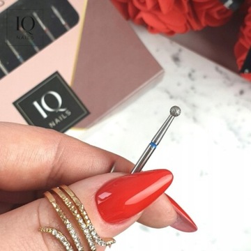 НАБОР АЛМАЗНЫХ ФРЕЗ IQ NAILS STANDARD И GENTLE BALL 43