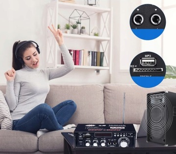 Усилитель домашнего кинотеатра HiFi Surround BT 5.0 FM