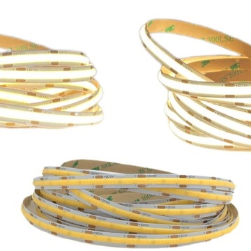 Комплект ленты NEON LED COB, нейтральный белый, 480Д/м, 990лм/м, готовая к установке, 1,5м