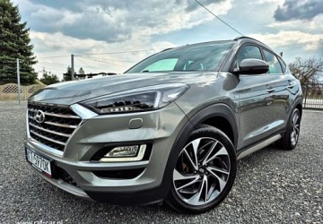 Hyundai Tucson III SUV Facelifting 2.0 CRDi 185KM 2019 Hyundai Tucson 4WD 185KM Navi Panorama Skory FULL LED Kamery 360 HAK EL.Fo, zdjęcie 1