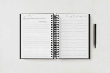 Ежедневник на 2024 год на спирали, Календарь А5 Make It Easy - PEPPER