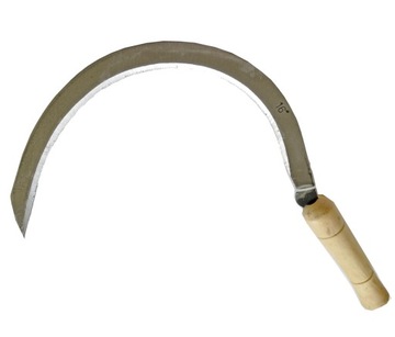 SIERP ZĄBKOWANY 33cm A3938 KOSA RĘCZNA ŻNIWIARZ