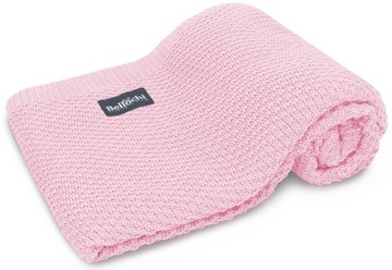 Duży Koc Bambusowy ROSA dla mam 130x170cm BELLOCHI