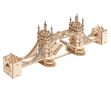 3D Пазл Деревянная Модель БАШЕННЫЙ МОСТ