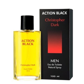 perfumy ACTION BLACK - FOR MEN - 100ml - Christopher Dark