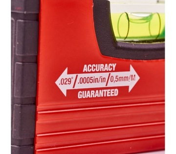 LEVEL LEVEL LIBEL MINI Уровень 10 см, маленький алюминиевый карман