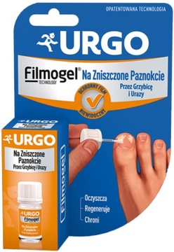 Urgo na uszkodzone paznokcie przez grzybicę i uraz