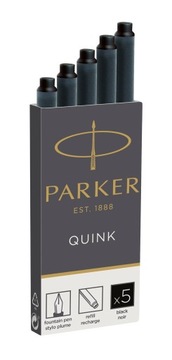 Parker Naboje atramentowe standard czarne