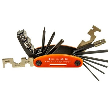 Набор ключей для велосипеда BAHCO BKE850901 Ключи для велосипеда 17в1 для велосипеда