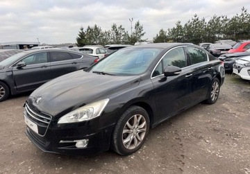 Peugeot 508 I Sedan 1.6 e-HDi FAP 112KM 2011 Peugeot 508 1.6 eHDi 2011r automat navi HUD polskora szyberdach 1.6