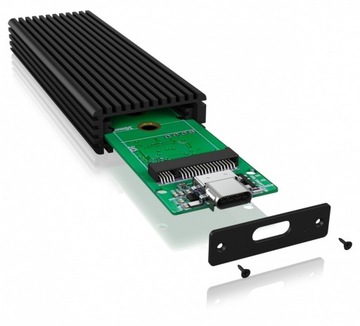 Корпус твердотельного накопителя PCIe M2 — USB TypeC Gen2, 10 Гбит/с