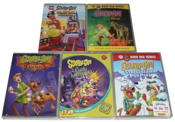 DVD - SCOOBY-DOO i WAMPIRY +4inne [5 DVD]-PL-FOLIA