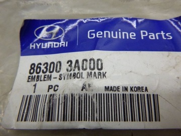 HYUNDAI 86300 3A000 ZNAK LOGO