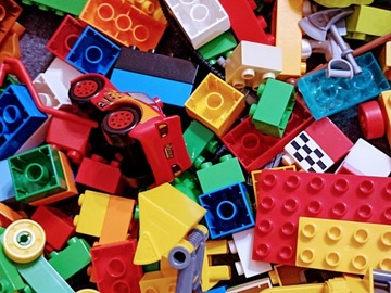 LEGO Duplo Mix Оригинальные блоки, фигурки животных, транспортные средства 1 кг 1 кг