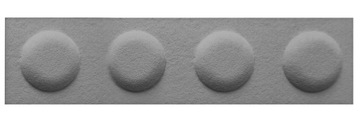 PANELE ŚCIENNE KLOCKI 60X15 FILCOWE MIĘKKIE SOF 10