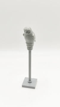 Figurka Lego Zwierzęta sowa jasny szary