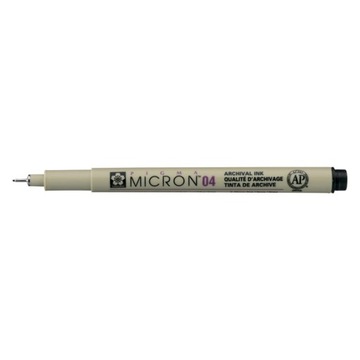 Тонкая подводка SAKURA Pigma Micron 04 (черная)