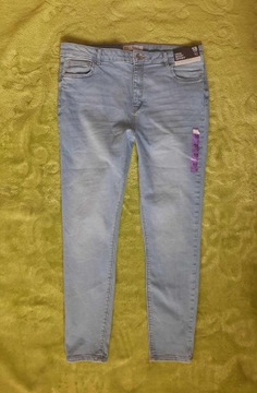 PRIMARK jeansy skinny rurki nowe 46