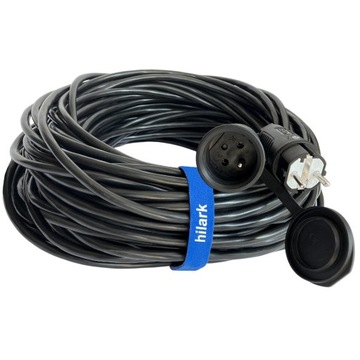 Przedłużacz polwinitowy H05VV-F 3x1,5 OWY PVC 5m