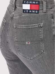 Tommy Jeans Jeansy Sylvia DW0DW12939 Szary Super Skinny Fit