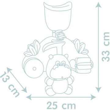 LITTLE SMOBY Zabawka do WANNY KĄPIELI Hipopotam