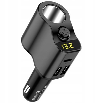 80 W Multiport Car Charger Adapter For Xiaomi