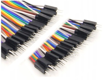 Przewody kable zworki Arduino Męsko-Męskie 40szt.