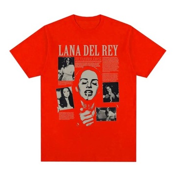 Piosenkarka Lana koszulka Del Rey Ultraviolence Album muzyczny T-Shirt