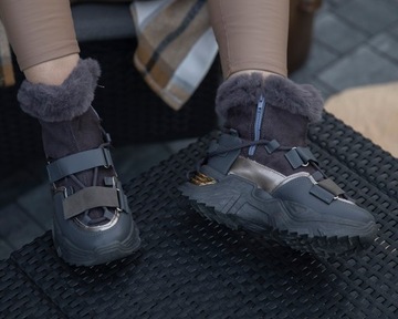 Женские ботинки женского снежного сапог женского