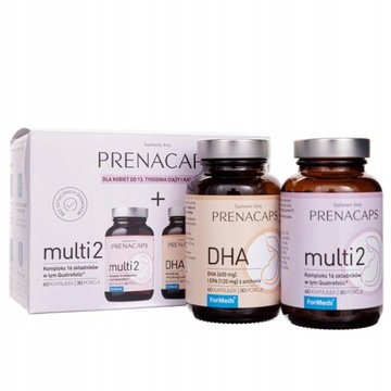 ForMeds PRENACAPS MULTI 2 + DHA Odporność CIĄŻA