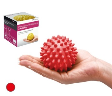 Piłka piłeczka do ćwiczeń masażu z kolcami jeż 9cm