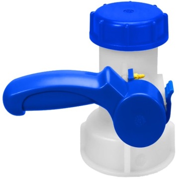 Поворотный затвор для IBC MAUZER (GW S60x6 с выходом GZ S60x6) IBCS60F-BTVS60M