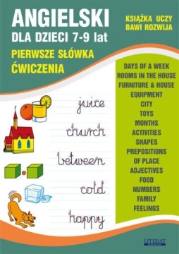 ANGIELSKI DLA DZIECI 7-9 LAT. PIERWSZE SŁÓWKA....