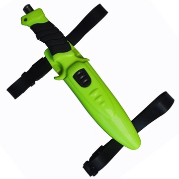 НОЖ FROGMAN Fox Profi DIVERS - Желтый (mfh)