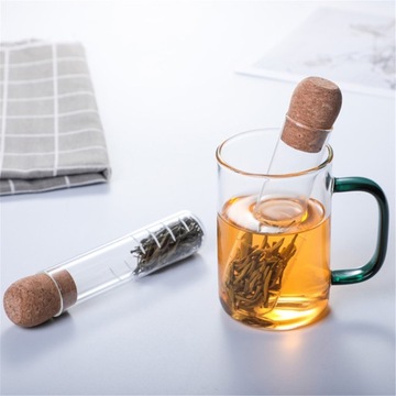 1/2/3/5 Zestaw do herbaty Sitko Przezroczysty uchwyt filtra Teaware Tools