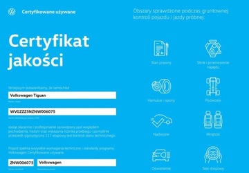 Volkswagen Tiguan II SUV Facelifting 1.5 TSI 150KM 2021 Volkswagen Tiguan Life, FV 23, GPS, Asystenci, ACC, Czujniki parkowania, B, zdjęcie 4