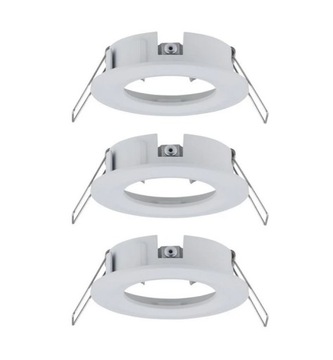 Paulmann Zestaw 3 szt. oczek CHOOSE Spot IP44 - biały mat