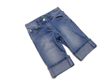 SPODNIE KRÓTKIE BENETTON '90' JEANSY