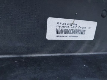 NÁRAZNÍK PŘEDNÍ PEUGEOT RCZ OSTŘIKOVAČE PDC ORIGINÁLNÍ