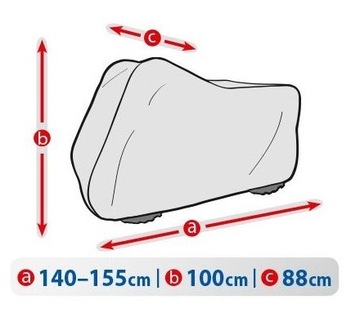 Брезентовый чехол для Quad, размер S 140-155 см.